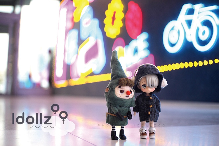 オビツ11 服 イギリス風のコート(新版はすべて小さな帽子です)