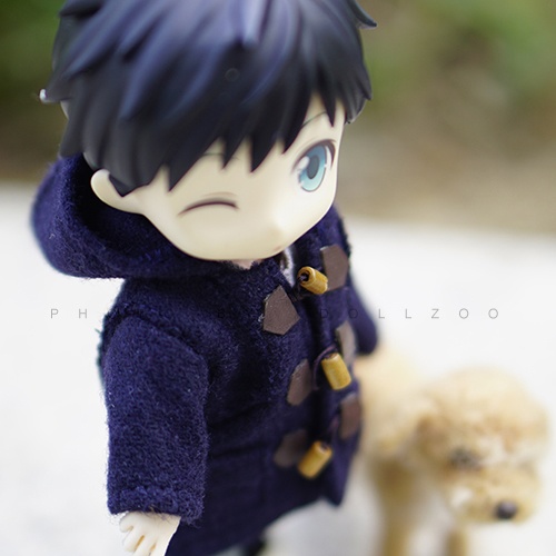 オビツ11 服 イギリス風のコート(新版はすべて小さな帽子です)