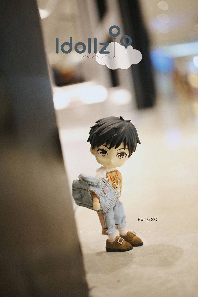 オビツ11 靴 ボタンのついた靴