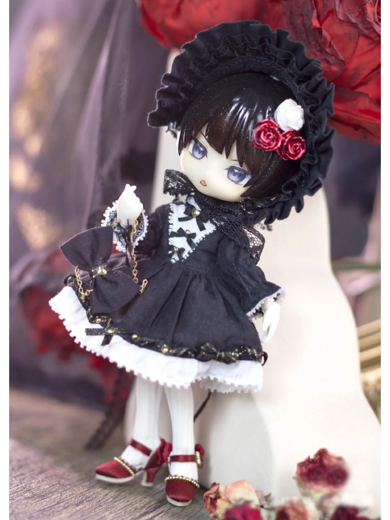 オビツ11 靴 シルクのハイヒール