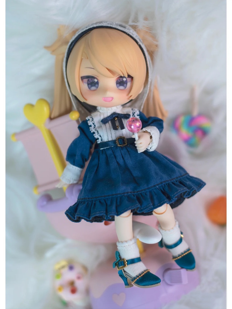 オビツ11 靴 シルクのハイヒール