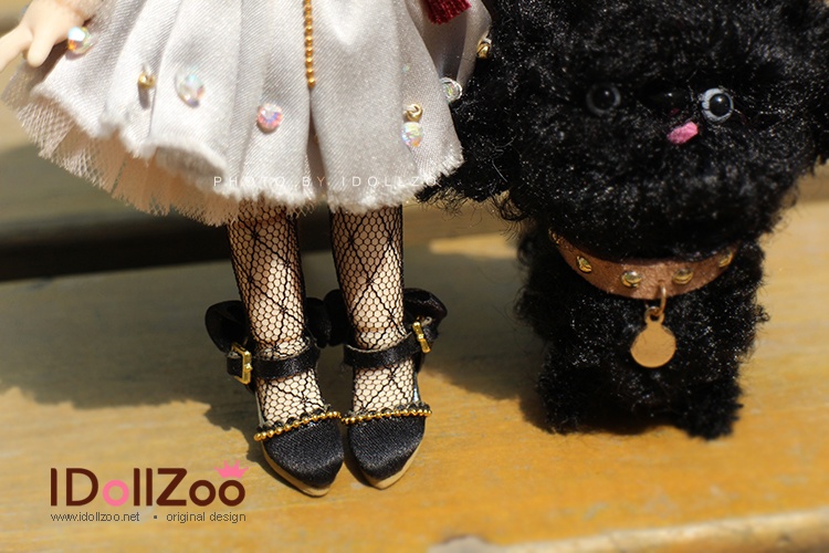 オビツ11 靴 シルクのハイヒール