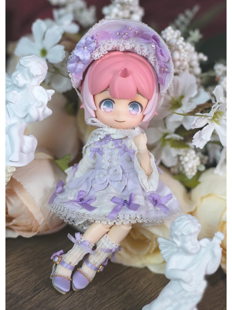 オビツ11 靴 シルクのハイヒール