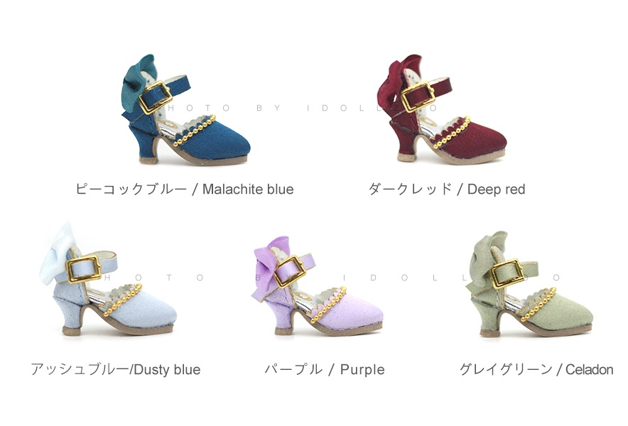 オビツ11 靴 シルクのハイヒール