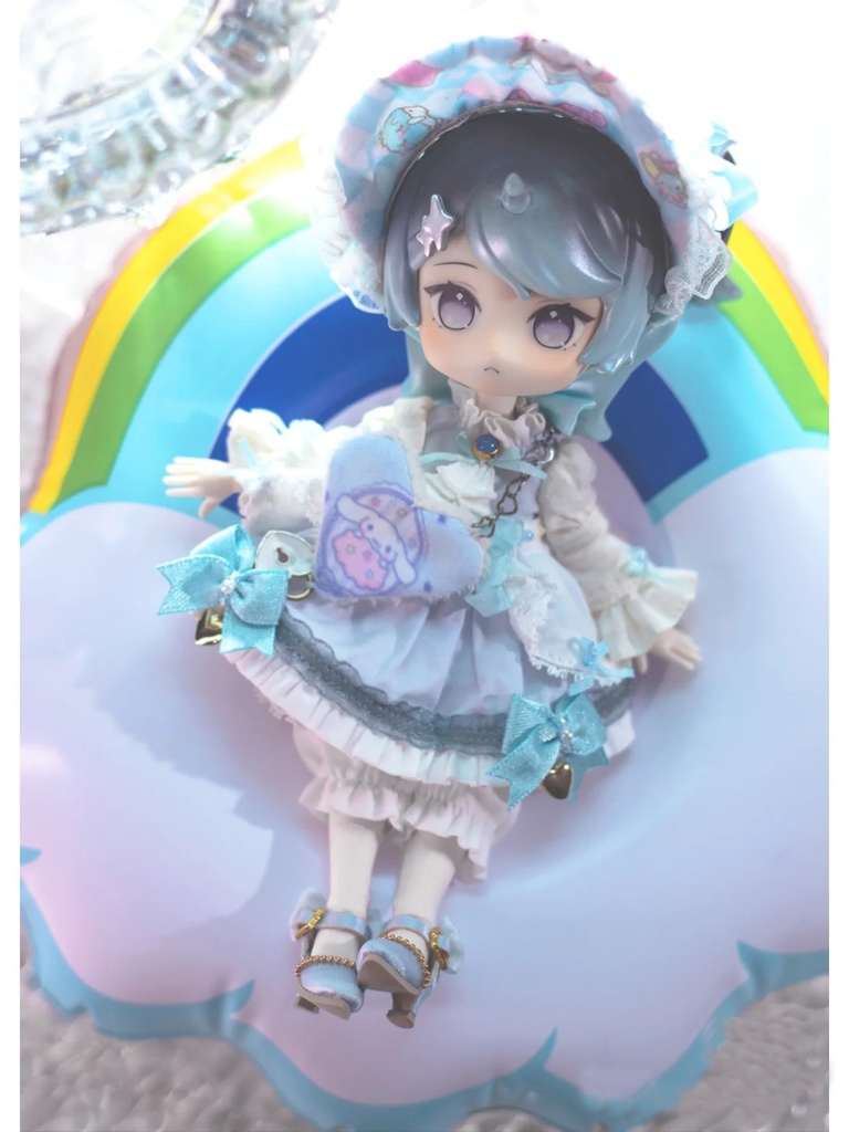 オビツ11 靴 シルクのハイヒール