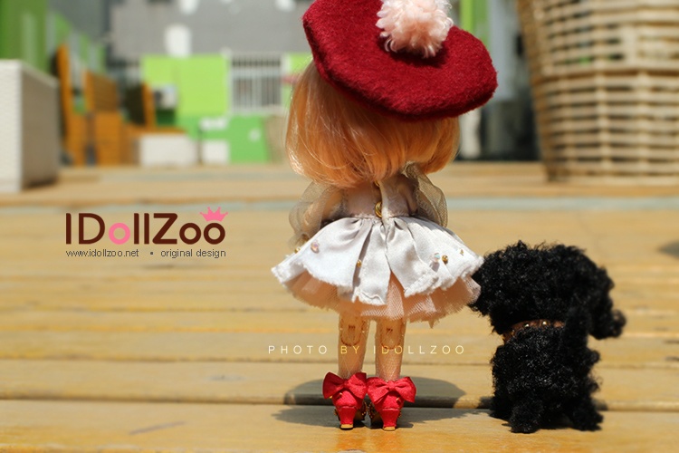 オビツ11 靴 シルクのハイヒール