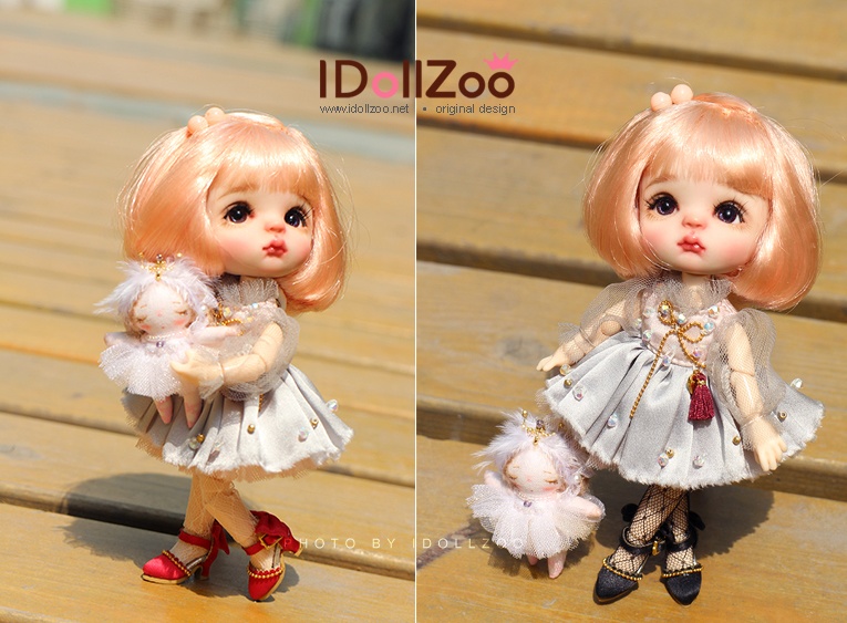 オビツ11 靴 シルクのハイヒール