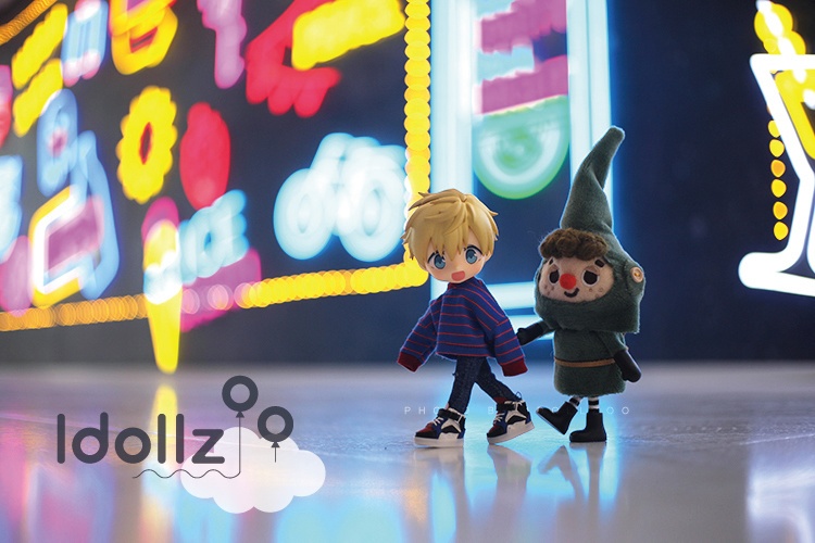 オビツ11 靴 色合わせの運動靴