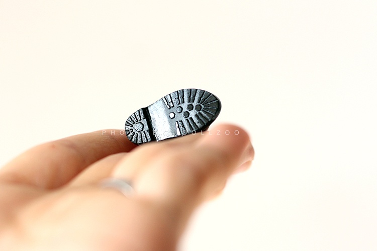 オビツ11 靴 フリンジのブーツ