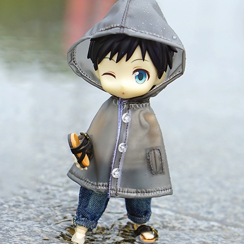 オビツ11 服 可愛いマントレインコート