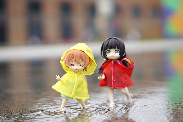 オビツ11 服 可愛いマントレインコート