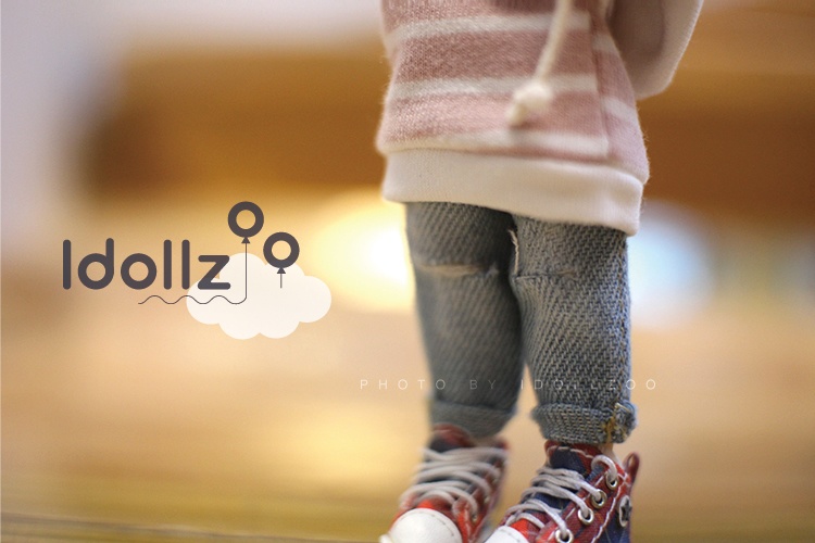 オビツ11 服 ロールジーンズ