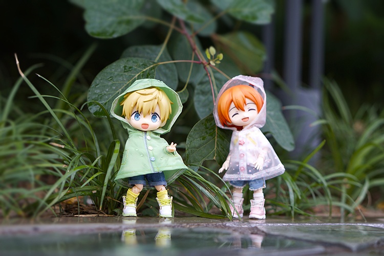 オビツ11 靴 透明のレインブーツ