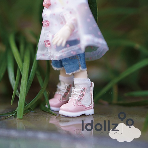 オビツ11 靴 透明のレインブーツ