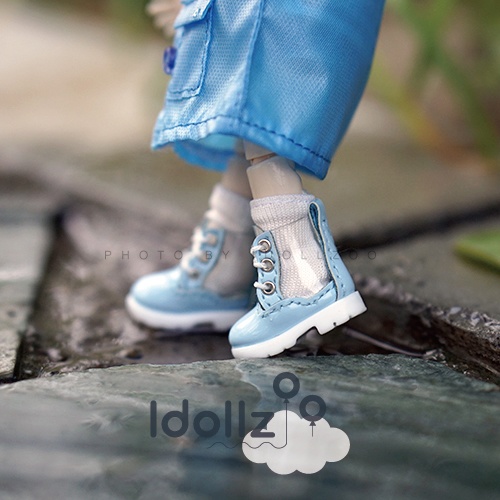 オビツ11 靴 透明のレインブーツ