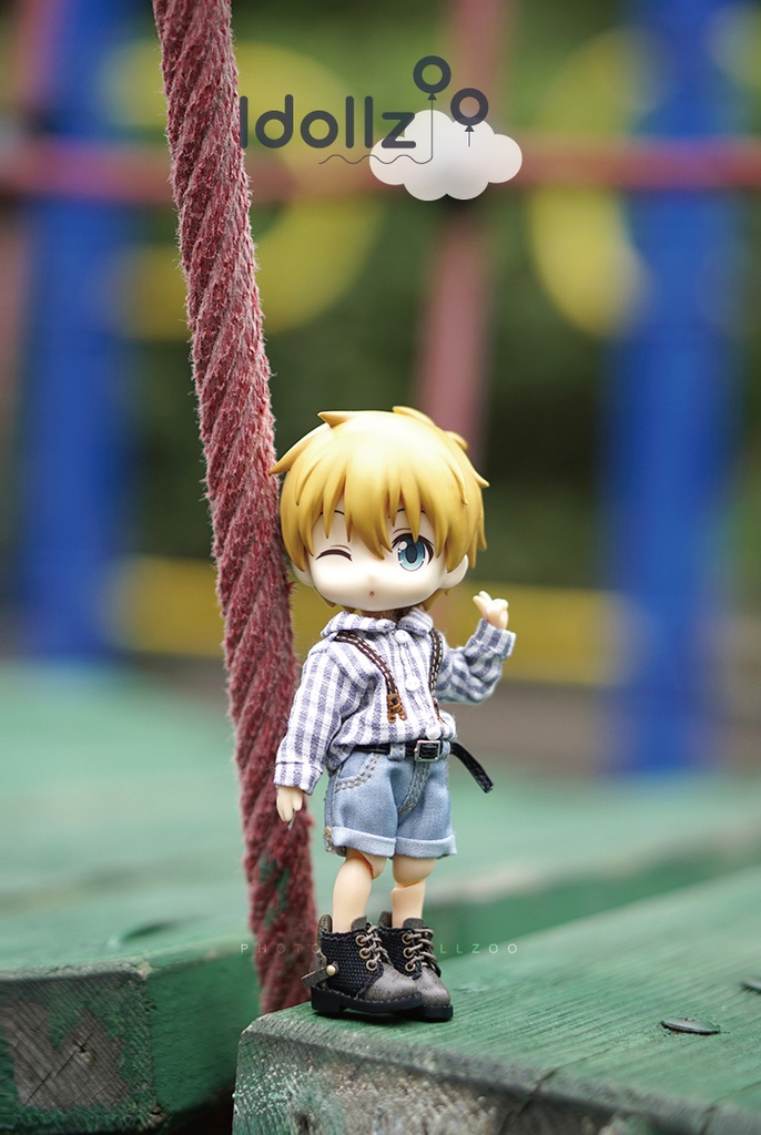 オビツ11 作業服 短い靴