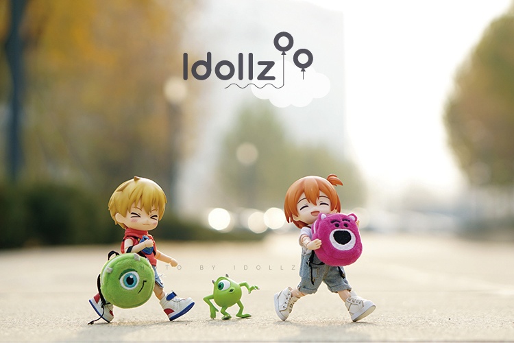 オビツ11 迷彩のショートブーツ