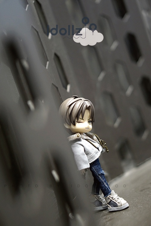 オビツ11 迷彩のショートブーツ