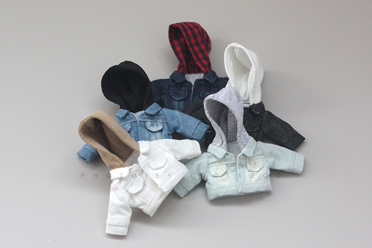 オビツ11 服 デニムのジャケット