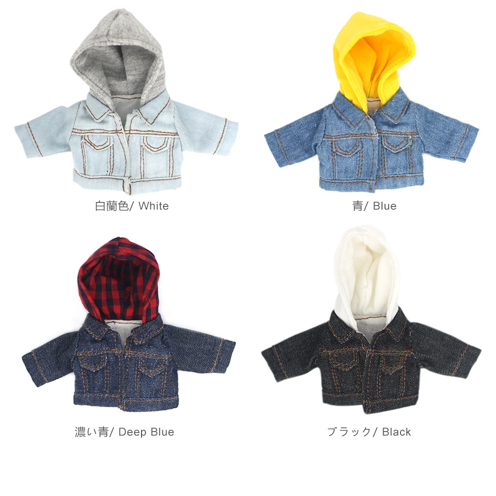 オビツ11 服 デニムのジャケット