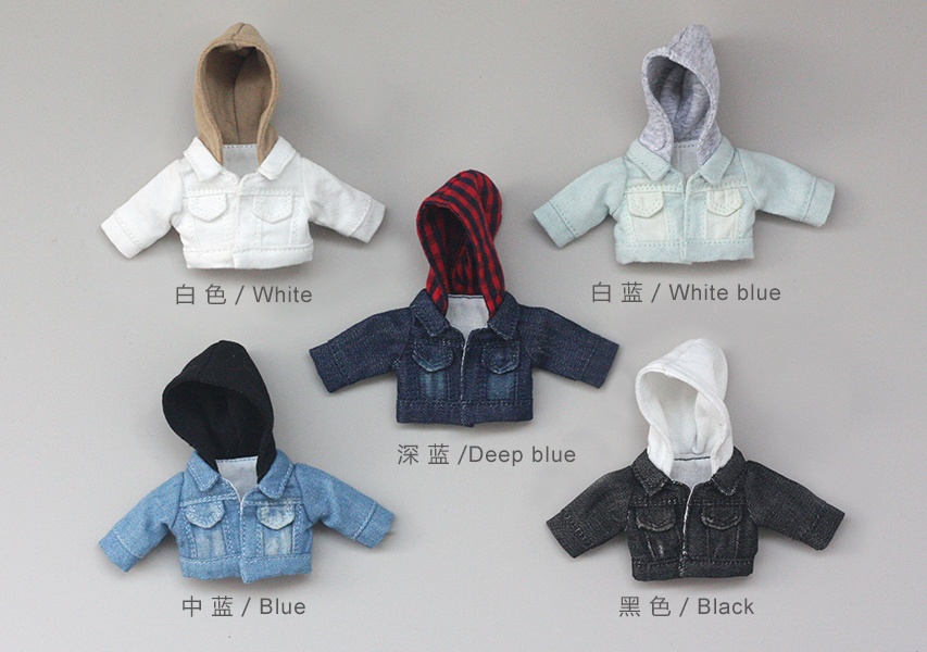 オビツ11 服 デニムのジャケット