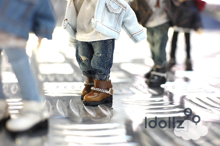 オビツ11 靴 パンクブーツ