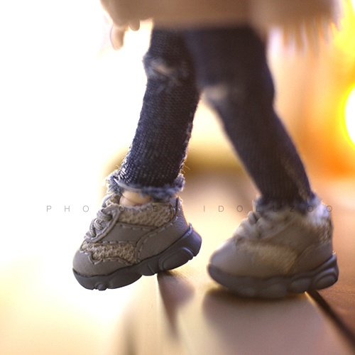 オビツ11 靴 クマのスニーカー