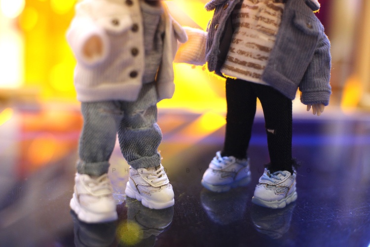 オビツ11 靴 クマのスニーカー