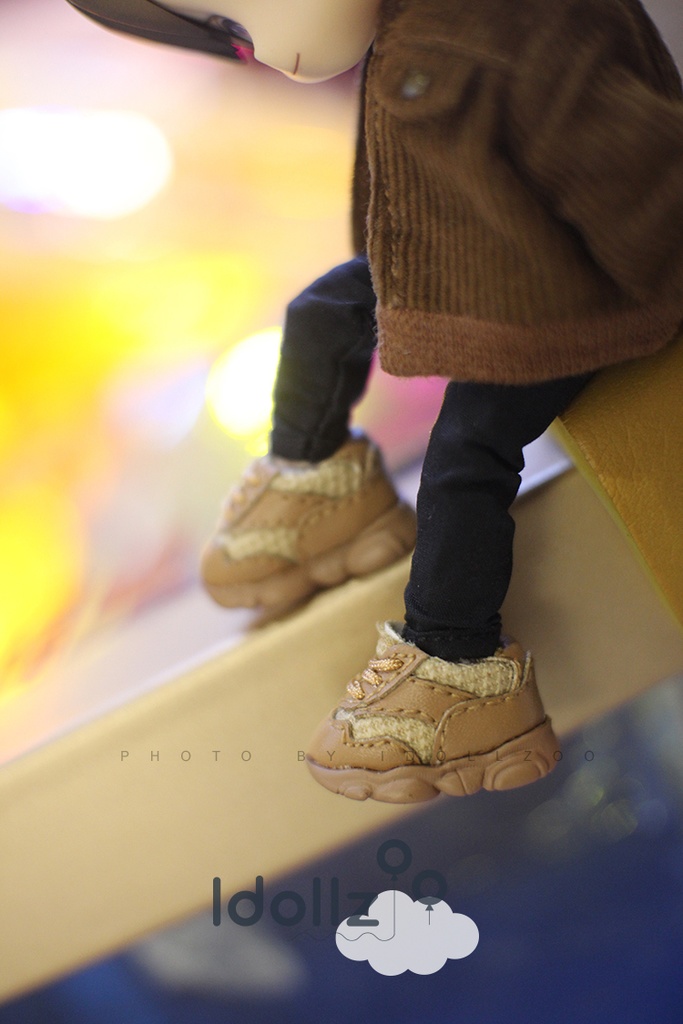 オビツ11 靴 クマのスニーカー