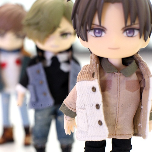 オビツ11 服 コーデュロイベスト