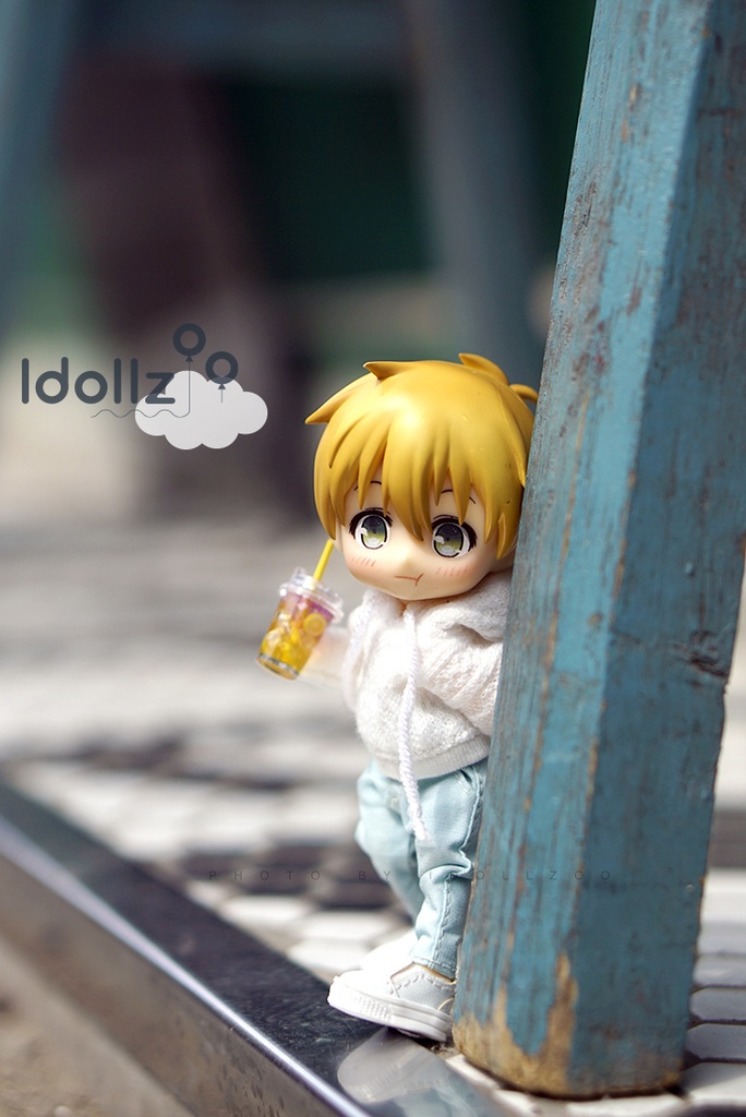 オビツ11 服 帽子のついた毛糸の衛衣 新規入力