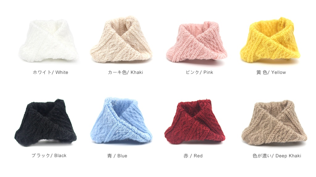 オビツ11 服 スカーフ枚