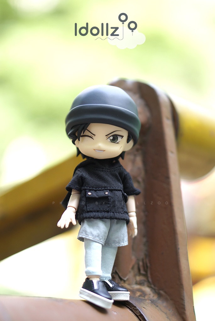 オビツ11 服 ポケットキャップ付き衛衣