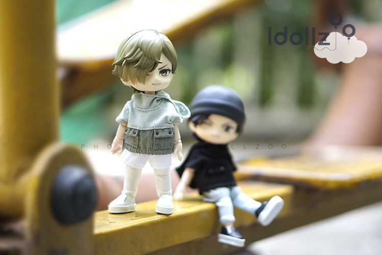 オビツ11 服 ポケットキャップ付き衛衣