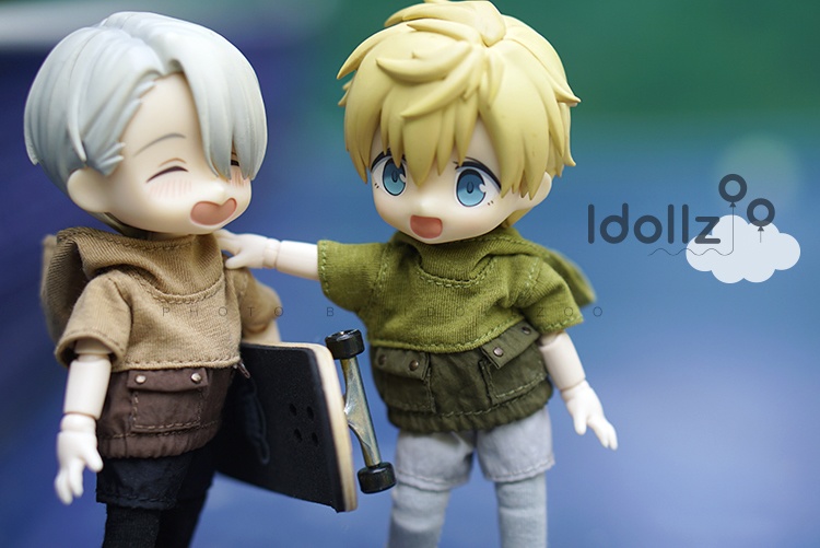 オビツ11 服 ポケットキャップ付き衛衣