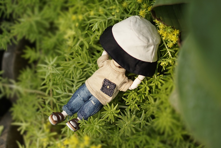 オビツ11 服 漁師帽 ぼうし