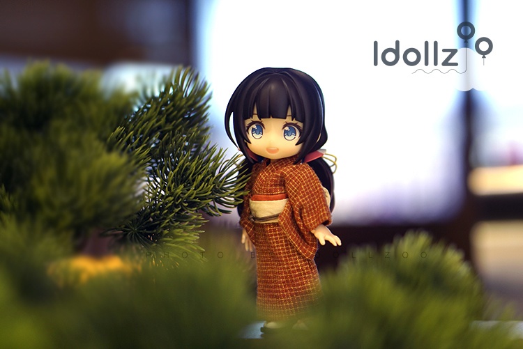 オビツ11 服 婦人の着物 2点