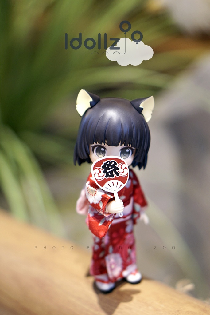 オビツ11 服 婦人の着物 2点