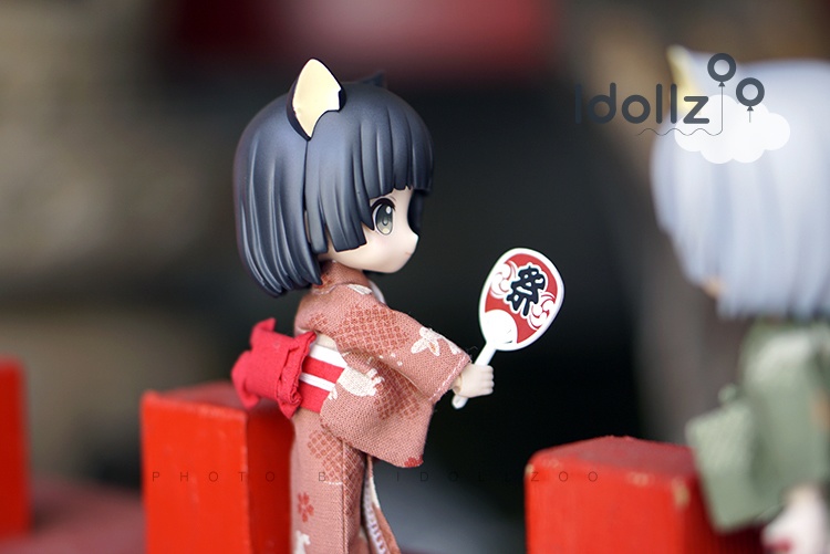 オビツ11 服 婦人の着物 2点