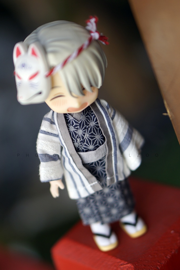 オビツ11 服 男の着物 4点 7