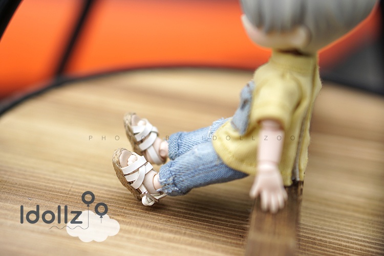 オビツ11 靴 草編みサンダル