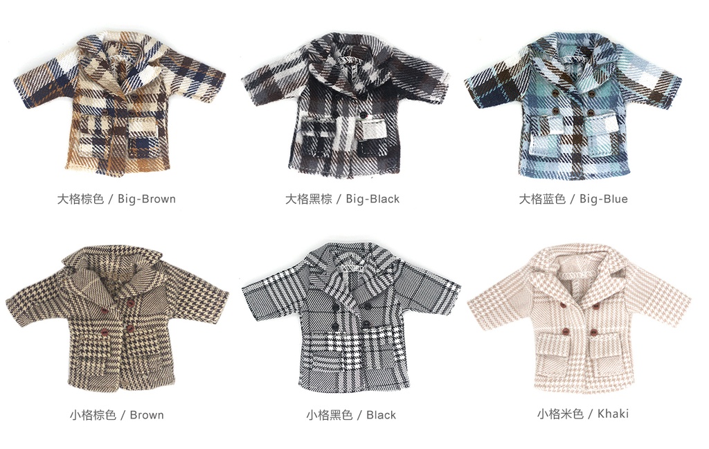 オビツ11 コート オビツ11 服 チェスターコート - Dawn studio - BOOTH