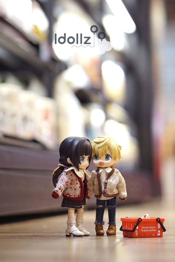 オビツ11 服 猫カーディガン