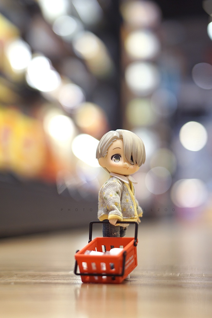 オビツ11 服 猫カーディガン