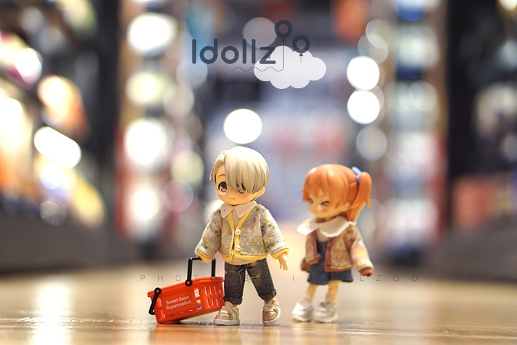 オビツ11 服 猫カーディガン