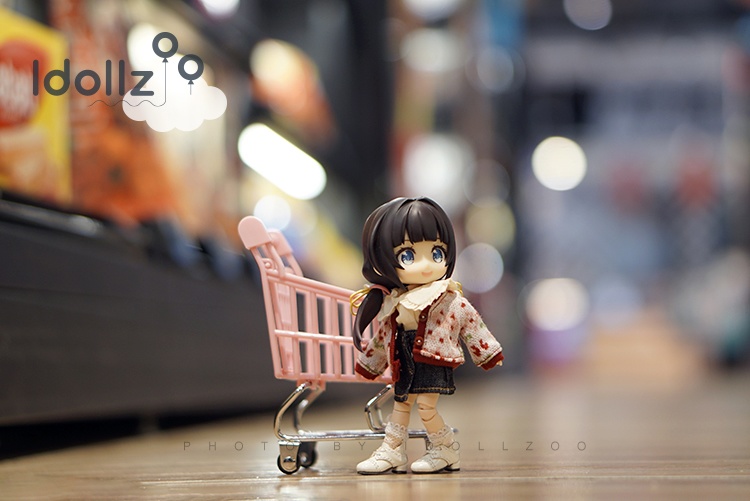 オビツ11 服 猫カーディガン