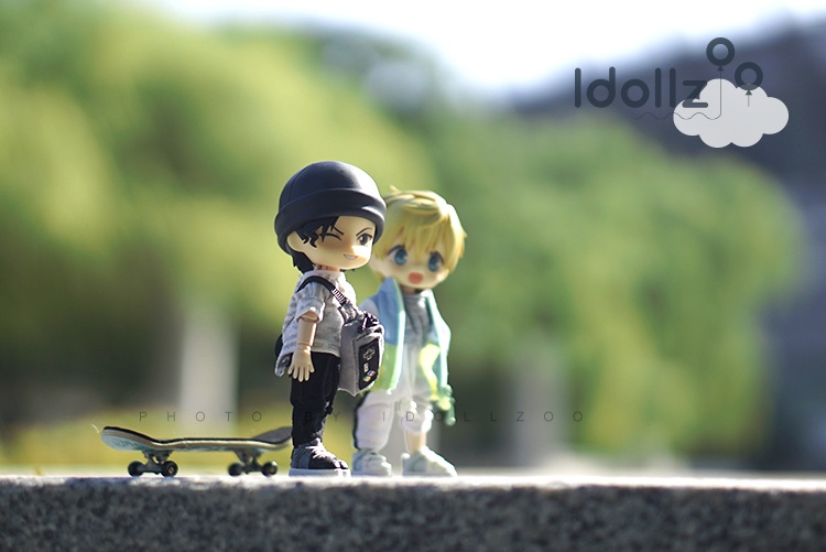 オビツ11 靴 カウボーイ色の板靴