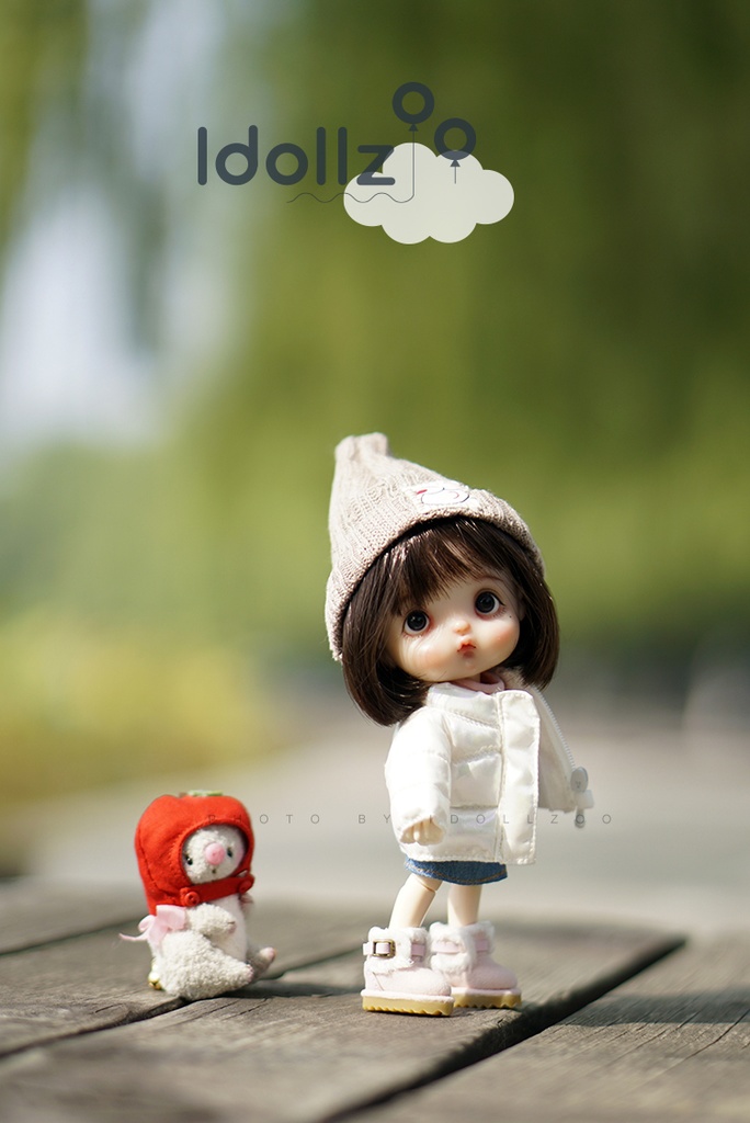 オビツ11服 ショート丈ダウンジャケット