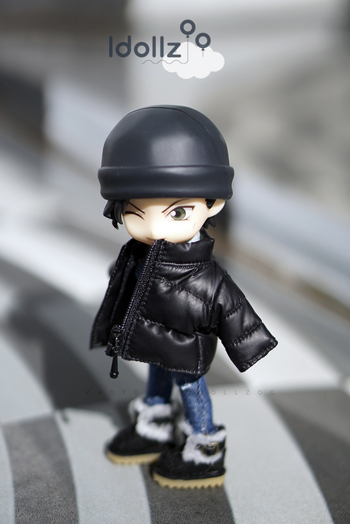 オビツ11服 ショート丈ダウンジャケット