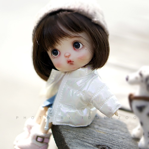 オビツ11服 ショート丈ダウンジャケット